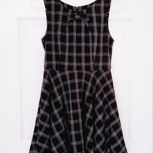 Suye be a femme grid mini dress